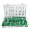 270/530/595 Anel de Vedação de Borracha Verde Kit de Reparo de O-Ring Combinação de O-Rings à Prova d'Água de Borracha Nitrílica