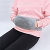 Venta al por mayor Protección de cuello británica relleno bolsa de agua cálida cervical goma en forma de U bolsa de agua caliente funda de tela removible bolsa de agua caliente punto