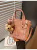 Bolso de Mano y Bolso Cruzado Versátil de Nicho Estilo Coreano Transfronterizo, Bolso de Mujer Más Vendido, Nuevo Bolso de Hombro Tipo Cubo Versátil de Alta Calidad