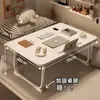 Mesa de cama pequeña, escritorio para estudiantes, mesa de estudio, mesa plegable, mesa Kang, mesa para computadora portátil, mesa para dormitorio, ventana salediza