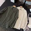 2026 Nova Moda Estilo Coreano Camisa de Manga Longa Elegante para Mulheres, Caimento Solto, Emagrecedora, Top Versátil, Blusa de Cor Sólida com Gola Polo