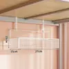 Essenciais para Dormitório de Faculdade Prateleira de Armazenamento para Cama Inferior Quarto Cama Suspensa Artefato de Armazenamento Gancho de Parede para Cabeceira Gancho Rack