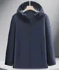 Chaqueta Ligera con Capucha para Primavera y Otoño con Forro Antiestático, Ropa de Trabajo para Excursiones Escolares, Reuniones al Aire Libre y Actividades Grupales