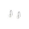 Ganchos de Pendientes de Moda Sencillos de Plata de Ley S925 para Mujer, Elegantes Versátiles de Lujo Ligero Accesorios de Oreja de Gama Alta, En Stock al por Mayor