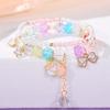 Pulsera de Cuentas Pequeña y Fresca Kt, Pulsera de Dibujos Animados de Aspecto Elevado, Pareja de Dibujos Animados Femenina, Pulsera Colgante Sanrio del Mismo Estilo