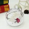Decoraciones navideñas para el hogar juguetes para niños bola de Navidad de plástico transparente colgante para árbol de Navidad de hotel centro comercial