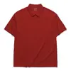 Camisa polo escolar unisex de manga corta con cuello para uniforme de campus y clase, bordado e impresión de logo personalizado, camisa cultural con cuello