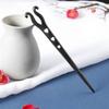 Horquillas Retro, Accesorios para el Cabello Estilo Traje Antiguo, Horquillas de Sándalo Negro, Accesorios para el Cabello Estilo Nacional, Horquillas de Paso, Venta al por Mayor de Joyería