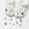 Amuletos para Zapatos Croc, Accesorios para Mujer, Clips para Zapatos DIY, Decoraciones 3D con Pedrería, Clips Desmontables, Estilo de Moda de Influencers