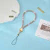 Cordão de Celular com Strass Completo Corrente de Diamante Pendente Cruzado para Pendurar no Pescoço ou na Diagonal Moda Corrente Curta de Celular de Alta Qualidade Venda por Atacado Transfronteiriça