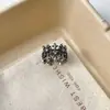 Anillo Estilo Europeo y Americano para Mujer, Dedo Índice Cruzado Retro, Nueva Moda Elegante, Anillo Abierto Ajustable, Viejo y Versátil