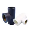 Cobre rosca interna accesorios de tubería de drenaje unión 20 25 alambre interno de cobre codo accesorios PVC tubería de suministro de agua tes