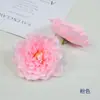 Tocado de horquillas de flor de simulación con flor sombrero de flor artificial accesorios decorativos de flor arreglo floral de boda flores de seda Belleza Nacional pequeñas flores de peonía