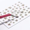 Transfronteiriço fonte nail art adesivo ins popular laser 3d estrela do prego adesivo glitter efeito unha
