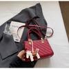 Bolso de Mano Nuevo Verano 2025 para Mujer Estilo Coreano Simple Moda Bolso Cuadrado Pequeño para Viajero Moderno Bolso Bandolera de Hombro