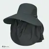26 Tipos de Sombreros de Protección Solar para Mujer, Sombreros de Sol de Ala Ancha para Verano, Mascarillas Faciales Anti-UV, Sombreros de Pescador Transpirables Desmontables