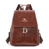 Mochila de Mujer 2025 Nuevo Estilo Coreano Simple Moda Mochila de Mujer Viajera para Desplazamiento Diario Versátil de Gran Capacidad Bolsa de Viaje para Exterior