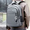 Primavera 2026 Personalizado Nuevo Urbano Simple Unisex Bolso Artículos de Cuero Letra Tela Oxford Cosido Mochila Casual