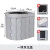 Inodoro para coche plegable portátil para exteriores, inodoro móvil de emergencia, suministros de viaje autónomos, inodoro para coche, viaje