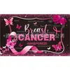 Amazon Banner Decorativo de Concienciación sobre el Cáncer de Mama Fondo Cinta Rosa Octubre Mes del Cáncer de Mama Evento Benéfico Tapiz Decorativo