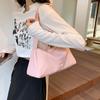 Nova Bolsa de Ombro Design de Nicho Bolsa Travesseiro Bolsa Feminina Simples Moda Casual Estilo Ocidental Bolsa Transversal da Moda