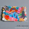 Imanes de Resina para Refrigerador de Hangzhou, Changsha, Nanjing, Ciudad de Shanghái, Edificios Emblemáticos, Imanes de Comida Especial, Souvenirs de Turismo Cultural