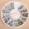 Promoção de Liquidação Adesivos Super Brilhantes para Unhas, Pedras Strass para Nail Art, Pedras Strass Acrílicas com Fundo Plano, Caixa de Transferência DIY, Rebites Mistos