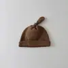 Gorro para Bebé Yipan de 0 a 6 Meses, Gorro Suave de Doble Capa para Otoño e Invierno, Gorro Unisex para Bebé, Gorro de Punto para Bebé