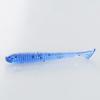 Luya isca parafuso T-tailed verme macio 5cm/6cm/7.5cm falsa isca pesca Bico de peixe preto verme macio larva monocauda larva erbium macio