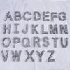 Zhaoshun nueva letra de pedrería Figura 26 letras inglesas pegatinas de pedrería decoración diy ropa bolsos imagen caliente de pedrería