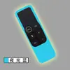 Para Apple Control remoto Apple TV4 funda a prueba de polvo anticaída TV5 carcasa protectora funda de silicona luminosa multicolor venta al por mayor