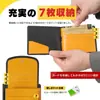 Venta Caliente Transfronteriza Cartera Unisex de Cuero Genuino RFID con Múltiples Ranuras para Tarjetas y Bolsillo para Monedas Portatarjetas de Cuero Genuino en Bloques de Color de Moda