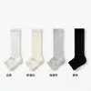 Calcetines blancos para mujer, estilo fino de verano, calcetines holgados, estilo miu, estilo ballet, protectores de pantorrilla, y2k, adelgazantes, calcetines largos, primavera y otoño