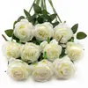 Venda Quente Transfronteiriça Rosa de Simulação Flor de Rosa de Simulação Flor Artificial Rosa de Cabeça Única Rosa Multicolorida Atacado Rosa de Caule Único