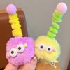Horquilla de pelo de cerdas retorcidas para niños, antena de palo, muñeca fea, horquilla para niña, bola de pelo, niña divertida, accesorios para el cabello