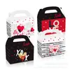 DD094 Amazon Dia dos Namorados doce LOVE XOXO doce de presente de casamento caixa branca de papelão portátil
