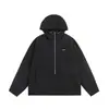Ropa Vintage 25 Otoño Tendencia Japonesa Color Sólido Simple Casual Sudadera con Capucha para Hombres y Mujeres Estilo Perezoso Chaqueta Holgada
