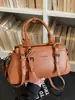 Bolso para Mujer con Acabado de Alta Gama, Lujo Ligero, Diseño de Nicho, Bolso Retro Simple para el Trabajo, Bolso de Mano de Gran Capacidad, Bolso Cruzado de Hombro Único
