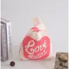 Bolso de Mano de Punto para Mujer Estilo Nuevo, Bolsa de Regalo para Fiesta de Mes Completo de Bebé, Regalo de Cumpleaños, Bolsa de Regalo de Dulces para Boda