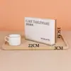 Caja de Cubiertos para Pastel de Cumpleaños Caja de Empaque para Vajilla Plato Desechable de Papel para Repostería Plato para Cubiertos Caja para Velas Caja de Juego