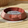 Nido de Gato Nido para Mascotas Universal Cuatro Estaciones Rascador para Gatos Nido Tejido Nido Transpirable para Dormir Lavable Resistente a Desgarros