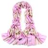 Bufanda de Cuadros de Lana Fina Hilada de 72 Hilos al Por Mayor, Calentador de Cuello de Moda para Otoño e Invierno, Bufanda de Cuello Versátil de Lana Polar