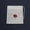 100 Peças de Sacos de Tecido Não Tecido para Marinada 10*12cm, Sacos Filtro, Saquinhos de Chá, Sacos de Decocção, Sacos para Infusão de Chá, Descartáveis