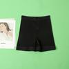Shorts de Seguridad Anti-Exposición de Cintura Media-Alta de Seda de Morera 100% con Entrepierna para Mujer, Ropa Interior Fina de Verano