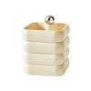 Caja de joyería giratoria estilo ins para el hogar, tocador, joyería, aretes, anillos, joyería de aspecto elegante, caja de almacenamiento multicapa