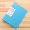 Cuaderno de hojas sueltas estilo coreano de colores pastel con clip de acero de 26 agujeros B5 cuaderno de hojas sueltas bloc de notas diario clip
