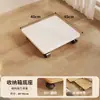 Base de caja de almacenamiento móvil con ruedas universales, estante doméstico debajo del escritorio para torre de computadora, impresora y soporte para plantas con ruedas