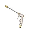 Pistola de Agua para Lavado de Autos de Aleación de Aluminio Alta Presión Doméstica Lavado de Autos Boquilla Potente Booster Gran Volumen de Agua Enjuague Electrochapado Pistola de Agua de Polo Largo