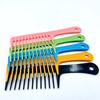 Fabricantes de peines de dientes anchos suministran peine de dientes anchos, peine para rizar el cabello de ondas grandes, peine para el cabello femenino familiar, distribución de tienda de un peso