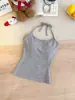 13 cores! Camisole lisa sem alças super versátil com bojo, top interno listrado confortável sem costas, estilo hot girl para mulheres
